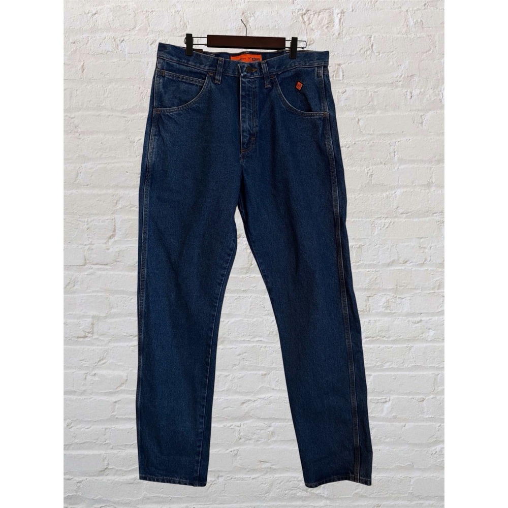 Wrangler FR Riggs Workwear CAT2 Relaxed Fit Denim Jeans 34X36 Workwear 2112